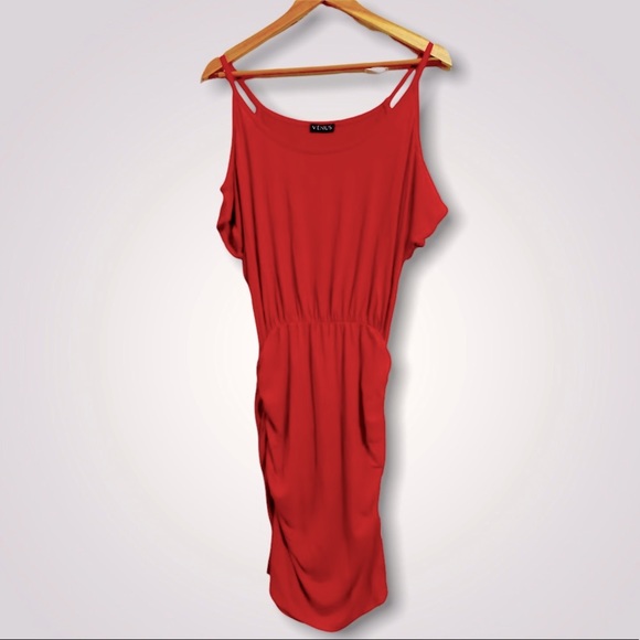 Venus Cold Shoulder Dress - Picture 1 of 1